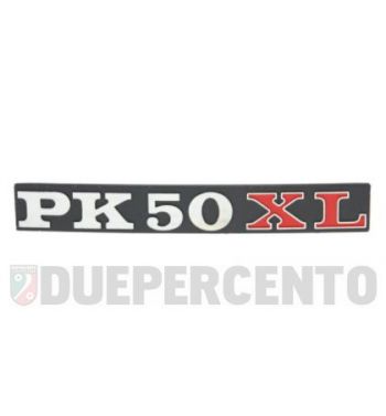 Targhetta laterale "PK 50 XL" cofano sinistro per Vespa PK50 XL