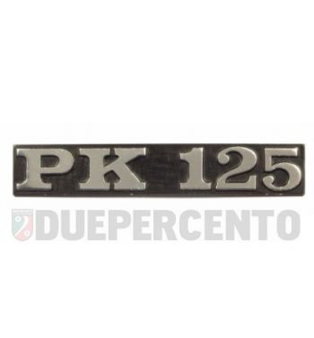 Targhetta laterale "PK 125" cofano sinistro per Vespa PK 125 VMX1T