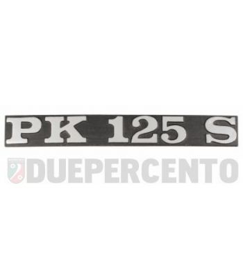 Targhetta laterale "PK125 S" cofano sinistro per Vespa PK 125 S/​Elestart/​Automatica