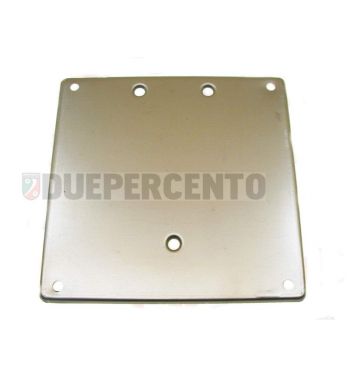 Portatarga Vespa, 165 x 170 mm, grigio per per Vespa 125 V1-V33/​VM/​VN/​VNA–TS/​150 VL/​VB/​GS/​VBA