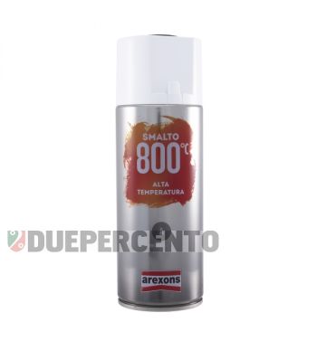 Vernice spray nero opaco per marmitta 400ml (alta temperatura)