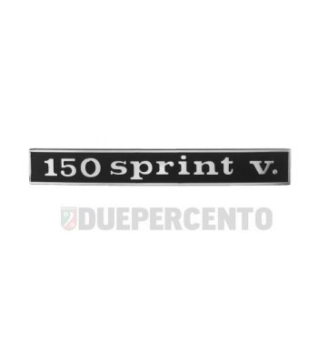 Targhetta posteriore "150 sprint v." per Vespa 150 Sprint Veloce