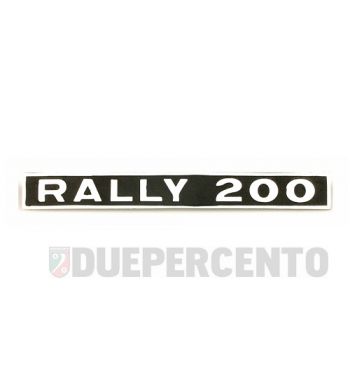 Targhetta posteriore "RALLY 200" per Vespa 200 Rally