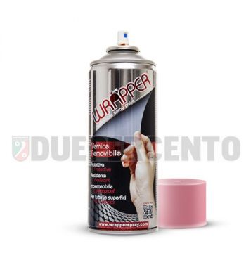 Bomboletta vernice rimovibile Wrapper Rosa Chiaro ml 400
