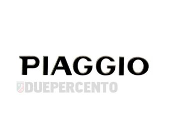 Targhetta "PIAGGIO", adesivo, 78x15 mm, per nasello per Vespa PX '98/MY