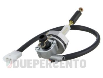 Rubinetto benzina maggiorato OMG con spia di riserva elettrica per Vespa 50/ET3/PV/PX125-200/Sprint/GL/150GS/160GS/Rally