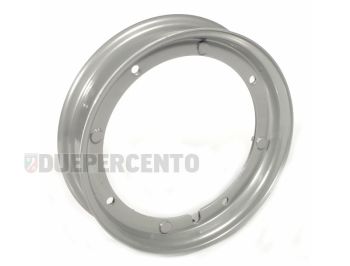 Cerchio in acciaio FA ITALIA 1.80-9 scomponibile verniciato grigio metallizzato per Vespa 50 Special 3 marce