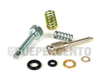 Kit vite regolazione aria/miscela e vite regolazione valvola gas -carburatore DELL'ORTO PHBL 22-24-25/ PHBH 28-30