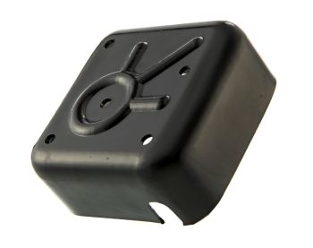 Coperchio raddrizzatore in plastica per Vespa 125 VNB/​150 VBA adatto anche per Vespa 50/SR/SS/90/125 PV/125 GT/​GTR/​TS/​150 VB/​VL/​VBA/​VBB/​GL/​GS/​Sprint/​V/​Super/​180 SS/​180-200 Rally con batteria