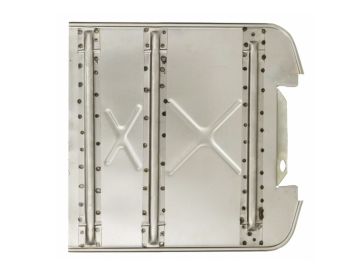 Pedana in lamiera CUPPINI l=460 mm - l=460 mm, per Vespa 125 GTR/​Super/​150 GL/​Sprint/​V/​Super/​180 Rally