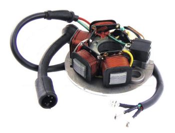 Statore RMS CLASSIC, 3 cavi, 1 connetore a 5 pin, 5 bobine per Vespa PK50-125/ S/ XL/ XL2/ Ape 50