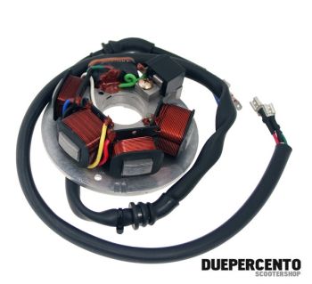 Statore PIAGGIO 7 cavi, 5 bobine, 6 V per Vespa ET3 Primavera