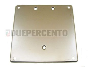 Portatarga Vespa, 165 x 170 mm, grigio per Vespa 125 V1-V33/VM/VN/VNA–TS/150 VL/VB/GS/VBA