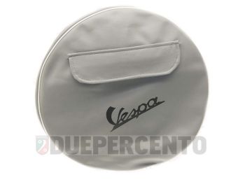 Copriruota grigio per pneumatico 10" con tasca per Vespa