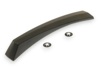 Cresta parafango alluminio verniciato nero "HIGH QUALITY" per Vespa 50 Special/ 200 rally