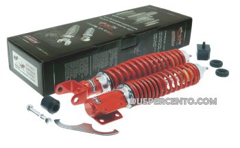 Kit ammortizzatori CARBONE tuning sport rosso per Vespa PX125-200/ P200E / Arcobaleno/ '98/ MY/ '11/ T5