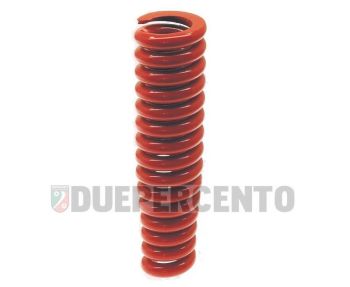 Molla piantone CARBONE HI TECH =165mm, rossa, rinforzata +25% per Vespa GT/ GTR/ Super/ TS/ Sprint/ Rally