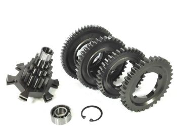 Kit cambio BENELLI GPX 12-55, 12-38, 16-38, 16-34, per crociera piatta, per Vespa PX125-200 E Lusso 2° serie/ Arcobaleno/ '98/ MY/ '11/ T5/ Cosa