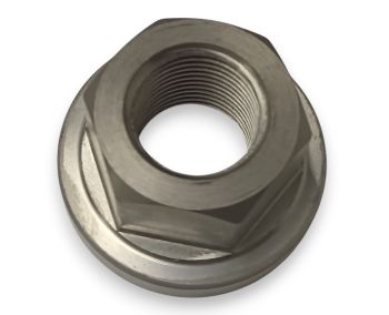 Dado flangiato M16x1,25 mm, ruota posteriore, BENELLI per Vespa 50/ ET3/ PX125-200/ '98/ MY/ '11/ T5/ PK50-125/ XL/ Cosa