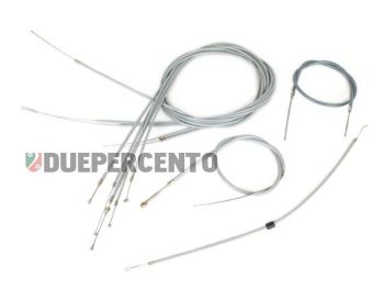 Kit cavi e guaine, BGM PRO, con guaina PE per Vespa P125-150X/PX125-200E/ Lusso 1°/ P150S/ P200E