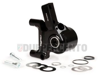 Supporto pinza freno anteriore BGM cnc touring nera per pinza BGM, per freno a disco per Vespa PX125-200/ MY/ PK50-125/ NT 20mm