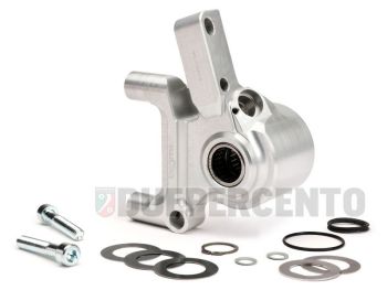 Supporto pinza freno anteriore BGM cnc touring argento per pinza BGM, per freno a disco per Vespa PX125-200/ MY/ PK50-125/ NT 20mm