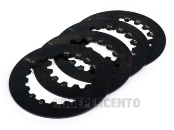 Infradischi frizione BGM PRO per frizione 8/10 molle, 4 infradischi in acciaio per Vespa PX125-200/ GTR/ TS P200E/ Cosa200/ Rally180-200/T5