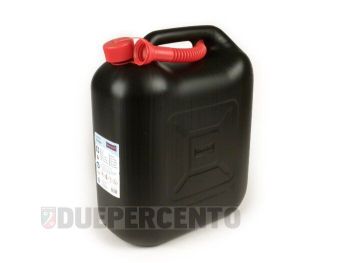 Tanica benzina HÜNERSDORFF, 20 litri, nera