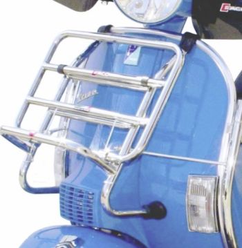 Portapacchi anteriore FACO cromato per Vespa 50/ 50 Special/ ET3/ Primavera/ Sprint / 125 GT / GTR / Rally/ PX/ PE/ T5