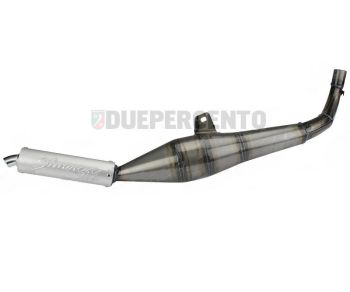 Marmitta SIMONINI, Ø = 22mm, silenziatore alluminio per PIAGGIO SI/ GRILLO 