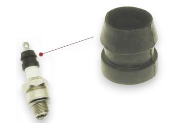 Boccola isolante per attacco candela per PIAGGIO CIAO/​ PX/ ​SC/ ​SI/ ​Boxer/​ Bravo/ ​Superbravo