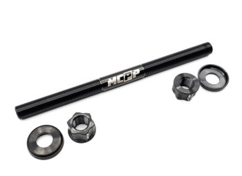 Asse ruota anteriore MC PROPARTS, M11x165mm in titanio per PIAGGIO CIAO/​PX/​SC/​SI/​Boxer/​Bravo/​Superbravo