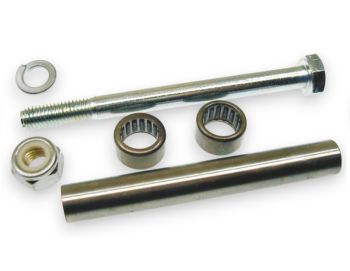 Perno carter motore M10 x 120 mm completo di cuscinetti per PIAGGIO Ciao/ Boss/ Boxer/ Bravo/ PX/ Grillo/ SI/ Superbravo