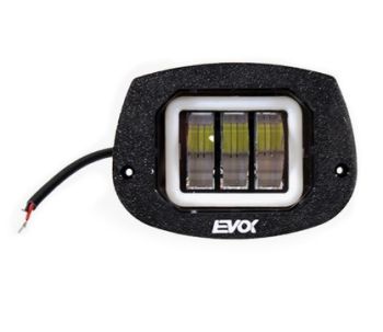Fanale anteriore completo led, EVOK IRON LED rettangolare, per Piaggio Ciao P/ PV/ PX
