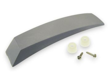 Cresta parafango plastica grigia per Vespa PX125-200/ P200E/ Arcobaleno/ MY