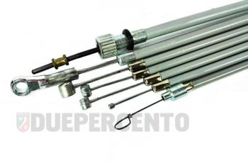 Kit cavi e guaine grigie in teflon per Vespa ET3/ Primavera