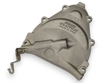 Carter frizione leva lunga EVOK IRON CLUTCH a cremagliera per Vespa PK50XL2/ FL/ HP/ PK125FL/ XL2 adatto anche per Vespa 50/ 50 Special/ ET3/ Primavera/ PK50-125