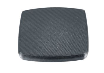 Coperchio chiusura foro contachilometri EVOK trama carbonio per Vespa 50 Special/ Elestart