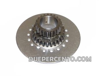 Pignone frizione 7 molle z22 DRT denti dritti per primaria z=62 DRT per Vespa Largeframe