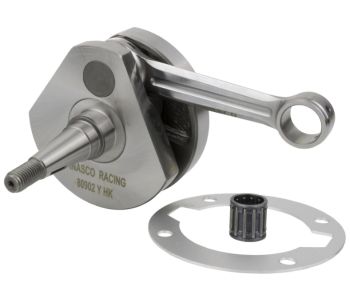 Albero motore PINASCO anticipato, biella 105, corsa 60 cono 17mm per Vespa 125 VNB/ GT/ GTR 1°/ Super/ TS/ 150 VBA/ VBB/ GL/ Sprint/ Super