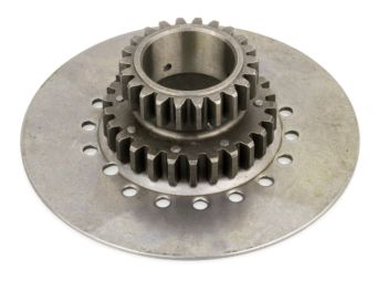 Pignone frizione 7 molle z=23 PINASCO per primaria z=64 DENTI DRITTI Vespa Largeframe