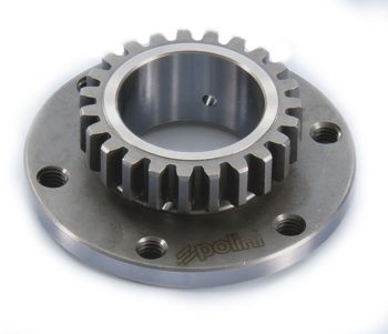 Pignone frizione POLINI HT molla Wave z22 per primaria 64 denti dritti POLINI Vespa Largeframe