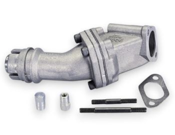 Collettore aspirazione lamellare POLINI, 16mm, 2 fori per Vespa 50/ 50 Special/ Vespa 90