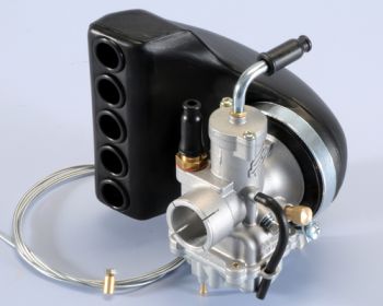 Carburatore POLINI CP d. 21 con filtro Vespa 50/ 50 Special/ ET3/ Primavera/ PK50-125/ S/ XL/ XL2/ ETS