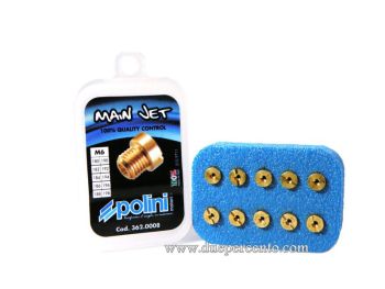 Serie getti POLINI, 6mm, 140-158, 10pz per PHBH/PHBL/PHVA/ PHVB/VHS