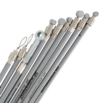 Kit cavi e guaine grigie SIP PE Inliner per Vespa ET3/ Primavera/ ETS