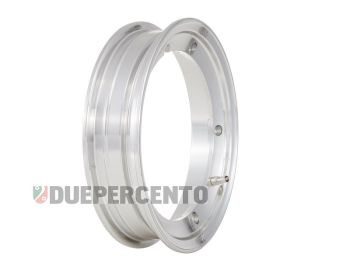 Cerchio in lega tubeless 2.0 SIP PERFORMANCE 2.10-10 alluminio lucido per Vespa 50/ 50 special/ ET3/ PX125-200/ P200E/ Rally 180-200/ T5/ GTR/ TS/ Sprint