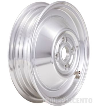 Cerchio chiuso in lega, tubeless SIP PERFORMANCE alluminio lucidato 4 fori 2.15-10 per Vespa 50 N/ L/ R/ 90