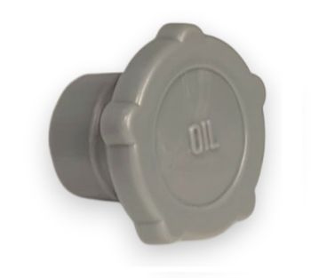 Tappo serbatoio dell'olio grigio per Vespa PX Lusso/ T5/ Rally