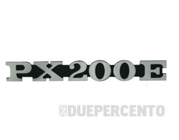 Targhetta "PX200E", per cofano per Vespa PX200E